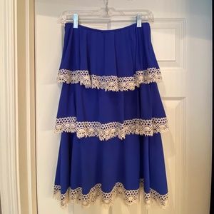 JUDITH MARCH Tiered Strapless Dress